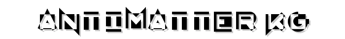 AntiMatter KG font